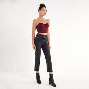 BDG High-rise Cropped Kick Flare Jean